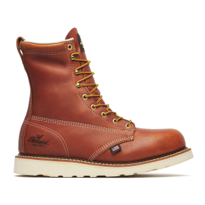 Thorogood  804-4364 American Heritage - Plain Toe Wedge - Tobacco 9 D