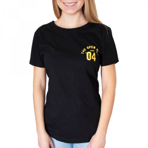CAT  1010031 Women's Open Road T-Shirt - Black X-Large Plus