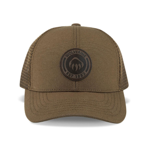 Wolverine Wolverine Men's WVH9501 1883 Leather Patch Cap - Chestnut One Size Fits All - $25.00 at Dungarees