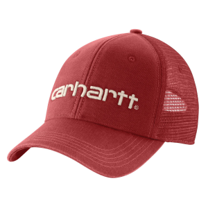 Carhartt Carhartt  104342 Women's Canvas Mesh Back Cap - Dark Barn Red One Size Fits All - $19.98 at Dungarees