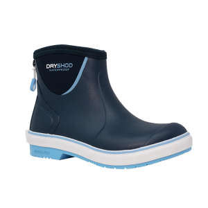 Dryshod  SLN-WA Women's Slipnot Ankle-Hi Deck Boot - Navy/Light Blue Womens 6