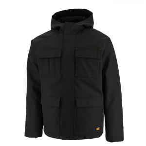 Cat CAT Men's 1310160 Hooded Pocket Jacket - Black 2X-Large Regular - $79.99 at Dungarees