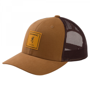 Browning Mens 308607881 Rugged Cap - Brown One Size Fits All