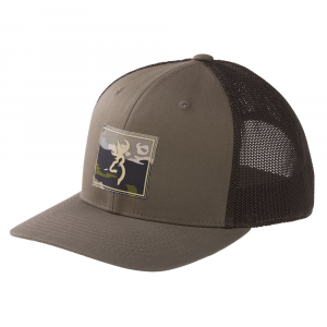 Browning Mens 308762981 Cypress Cap - Major Brown/Ovix One Size Fits All