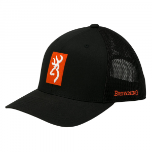 Browning Men's 308713621 Snap Shot Cap - Orange One Size Fits All