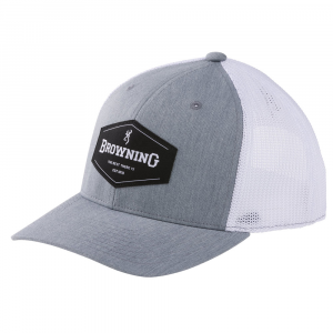 Browning Mens 308615691 Elder Cap - Gray One Size Fits All