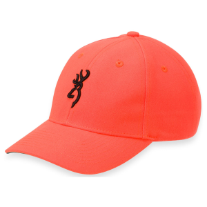 Browning Browning  30850101Y Youth Safety with 3-D Buckmark Cap - Blaze One Size Fits All - $19.99 at Dungarees