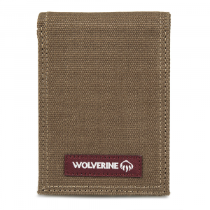 Wolverine Mens WV61-9225 Guardian Cotton Front Pocket Wallet - Chestnut One Size Fits All