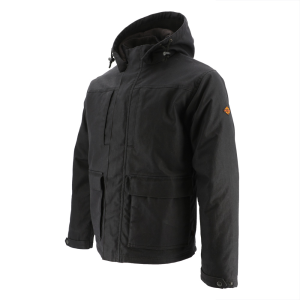 Cat CAT Mens 1310155 Flame-Resistant Heavy Insulated Parka - Black Large Regular - $299.99 at Dungarees