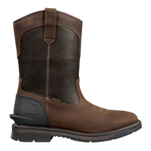 Carhartt  FQ1265M Montana Waterproof 11" Steel Square Toe Wellington - Brown/Burnt Olive 9 A 1/2 W