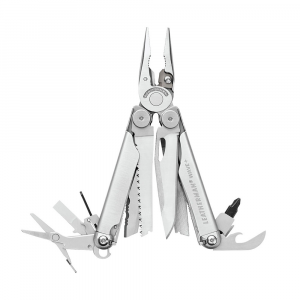 Leatherman  832531 Wave+ with Nylon Sheath - Stainless Steel One Size Fits All