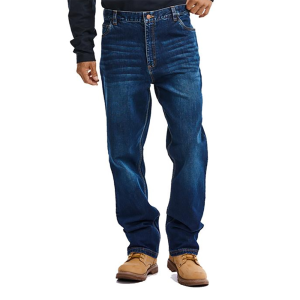 Cat CAT Men's 1810136 Flame-Resistant Stretch 5-Pocket Jean - Dark Stone 36W x 34L - $99.99 at Dungarees