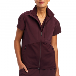 Ariat  10041892 Women's Sina Fleece Vest - Winetasting X-Small Regular