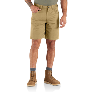 Carhartt Mens 106280 Force Relaxed Fit Short - 9 Inch - Golden Sand 28W