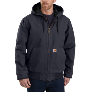 Carhartt Mens 104050 Factory 2nd J130 Washed Duck Active Jac - Navy 4X-Large Regular