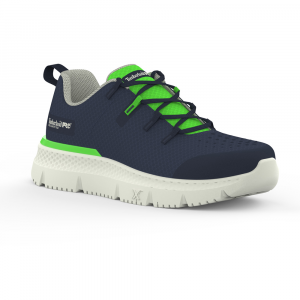 Timberland PRO  A5ZNB Intercept Athletic Steel-Toe Work Sneaker - Blue/Lime 8 M