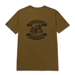 Cat CAT Mens 1010060 Graphic T-Shirt - Miloolive-Ditm 2X-Large Regular - $24.99 at Dungarees