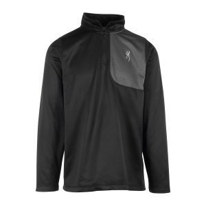 Browning Browning Men's A0006052 Porter 1/4 Zip - Black Medium Regular - $15.99 at Dungarees