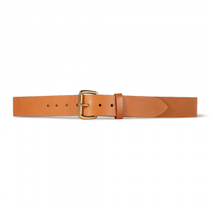 Filson Men's 11063202 1.5 Inch Bridle Leather Belt - Tan Leather 30W