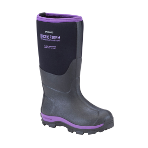 Dryshod  ARS-KD Kid's Arctic Storm Boot - Black/Purple Child 10
