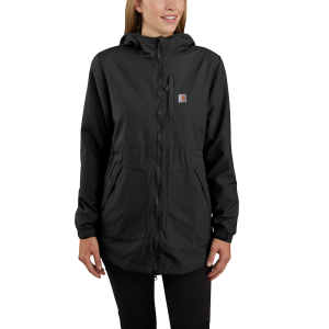 Carhartt Carhartt  104221 Women's Rain Defender Coat - Black Medium Regular - $79.99 at Dungarees
