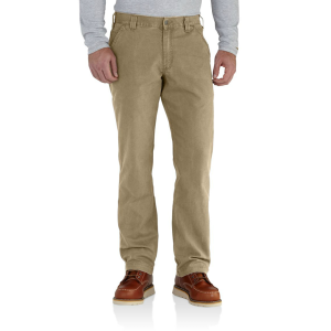 Carhartt Carhartt Mens 102291 Rugged Flex Rigby Relaxed Fit Pant - Dark Khaki 48W x 30L - $59.99 at Dungarees