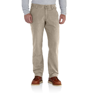 Carhartt Carhartt Mens 102291 Rugged Flex Rigby Relaxed Fit Pant - Tan 50W x 30L - $54.99 at Dungarees