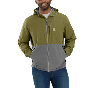 Carhartt Carhartt Mens 104039 Closeout Storm Defender Midweight Hooded Jacket - True Olive Steel Small Regular - $79.99 at Dungarees