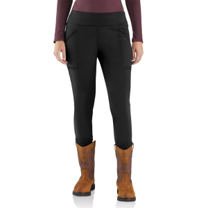 Carhartt Carhartt  105020 Closeout Women's Force Fitted Heavyweight Lined Legging - Black X-Large Tall - $63.99 at Dungarees