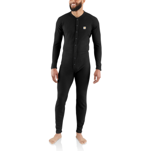 Carhartt Carhartt Men's MUS130 Classic Union Suit - Black Small Regular - $65.99 at Dungarees