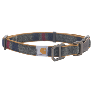 Carhartt Carhartt  P0000461 Nylon Duck Blanket Stripe Dog Collar - Carhartt Brown/Blanket Stripe Medium - $25.99 at Dungarees