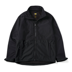 Cat CAT Mens 1040046 Ripstop Softshell Jacket - Black/Black Medium Regular - $89.99 at Dungarees