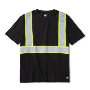Cat CAT Men's 1010075 Ev Short Sleeve T-Shirt - Black Medium Regular - $29.99 at Dungarees