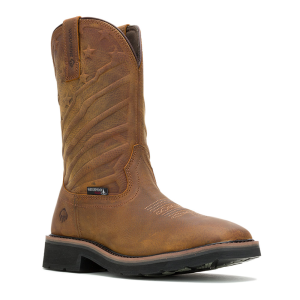 Wolverine  W240056 Rancher Flag LX Wellington Work Boot - Sudan Brown 7 EW