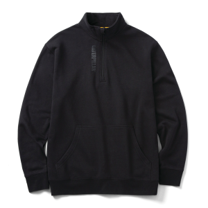 Cat CAT Men's 1050027 Midweight Quarter Zip Sweatshirt - Black Small Regular - $44.99 at Dungarees