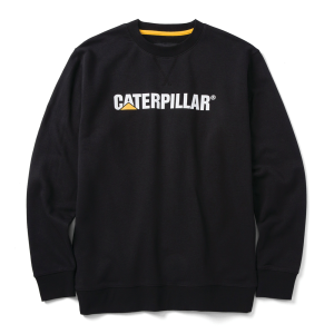 Cat CAT Men's 1050026 Midweight Crewneck Sweatshirt - Black Small Regular - $39.99 at Dungarees