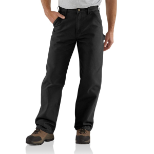 Carhartt Carhartt Mens B11 Washed Duck Work Loose Fit Pant - Black 46W x 32L - $59.99 at Dungarees