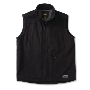 Cat CAT Men's 1040044 Sherpa Lined Vest - Black Medium Regular - $89.99 at Dungarees