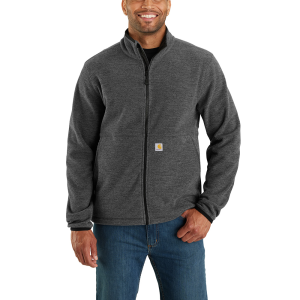 Carhartt Carhartt Men's 106416 Full-Zip Relaxed Fit Fleece Jacket - Carbon Heather Small Regular - $94.99 at Dungarees