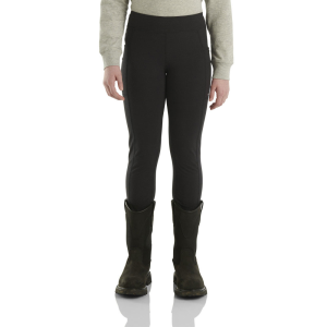 Carhartt Carhartt  CK9484 Fitted Utility Legging - Girls - Caviar Black 4 Child - $23.99 at Dungarees