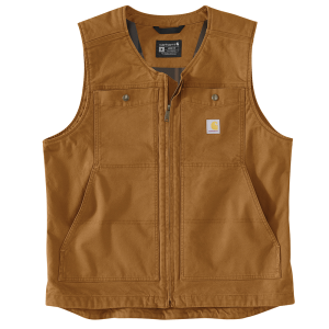 Carhartt Carhartt Mens 106783 Montana Relaxed Fit Duck Vest - Carhartt Brown Large Regular - $63.74 at Dungarees