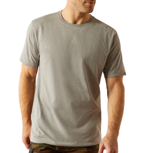 Ariat Ariat Mens 10054636 Rebar Cotton Strong Standard T-Shirt - Grey Heather 3X-Large Tall - $24.95 at Dungarees