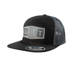 Ariat Ariat Men's A2900011 Cap w/ Leather Debossed Patch - Black One Size Fits All - $42.00 at Dungarees