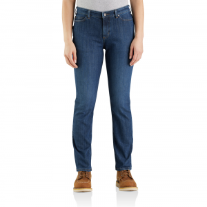 Carhartt  105383 Closeout Women's Rugged Flex Relaxed Fit Jean - Willow 6W x Tall