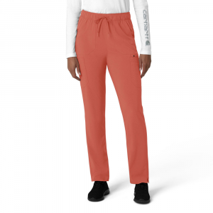 Carhartt  C53210 Women's Force Modern Fit Straight Leg Pant - Dusty Cedar 3X-Large Regular