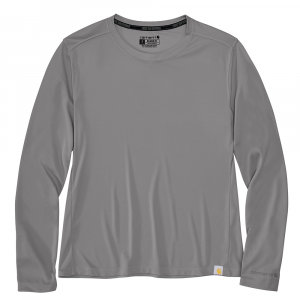 Carhartt  107427 Women's Force Sun Defender Lightweight Long-Sleeve T-Shirt - Asphalt 3X-Large Plus