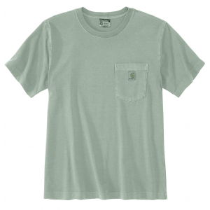 Carhartt Mens 106252 Relaxed Fit Midweight Short-Sleeve Garment Dyed Pocket T-Shirt - Seabrook Medium Regular