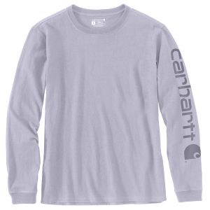 Carhartt  103401 Women's WK231 Long Sleeve Logo T-Shirt - Mica 2X-Large Plus