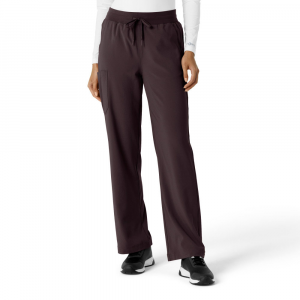 Carhartt  C53310 Women's Force Cross-Flex Boot Cut Scrub Pant - Dark Sepia 2X-Large Petite