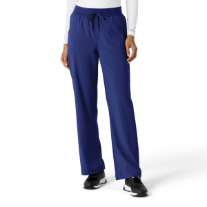 Carhartt  C53310 Women's Force Cross-Flex Boot Cut Scrub Pant - Galaxy Blue X-Large Tall